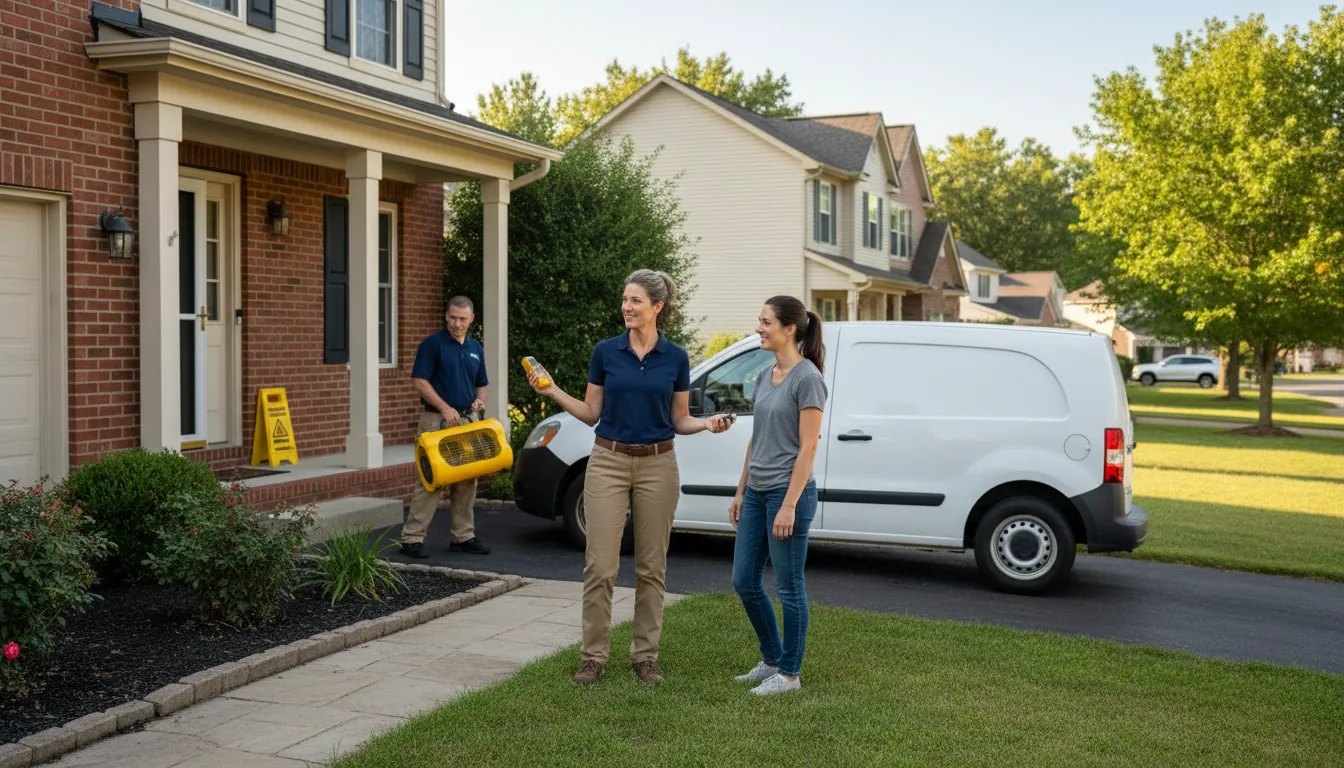 Water restoration image for Emergency Water Damage Restoration in Lawn, TX